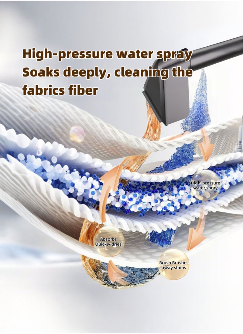 ايتي لايف منظف ​​سجاد سلكي جاف ورطب، يزيل البقع الصعبة، سهل الاستخدام على أسطح متعددة: الأرائك والسيارات والمفروشات، 500 واط، أسود - Image 4